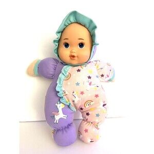 Gi Go Toys Baby Doll Plush Soft Body Vinyl Face Girl Unicorns
